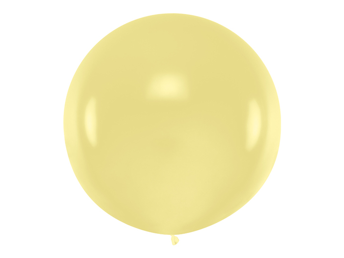 Kæmpe Pastel Creme Ballon - 1 Meter