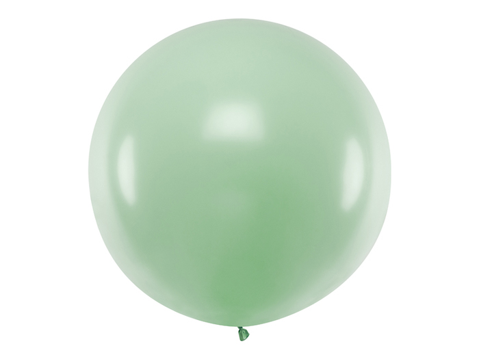 Kæmpe Pastel Pistache Ballon - 1 Meter