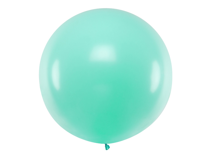 Kæmpe Pastel Mint Ballon - 1 Meter