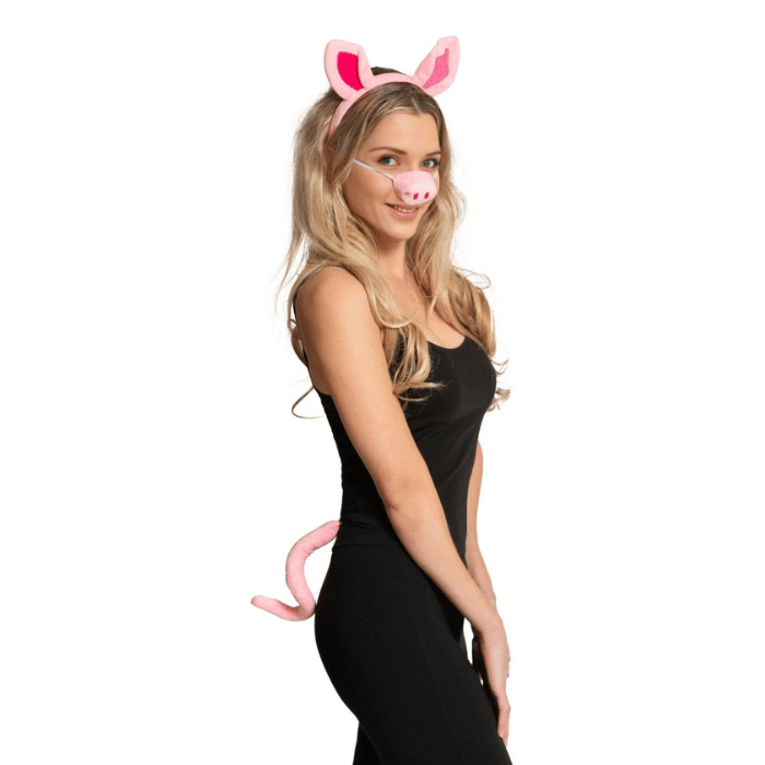 Grise kostume – 3 dele