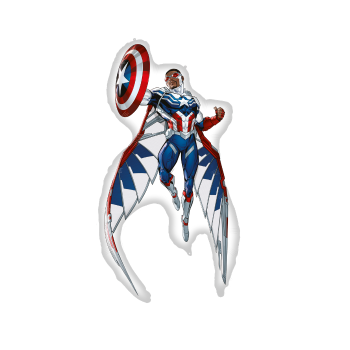 Captain America folieballon 93x62 cm