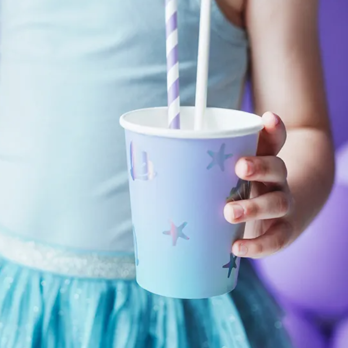 Papkrus med hav motiv 6x - 220 ml