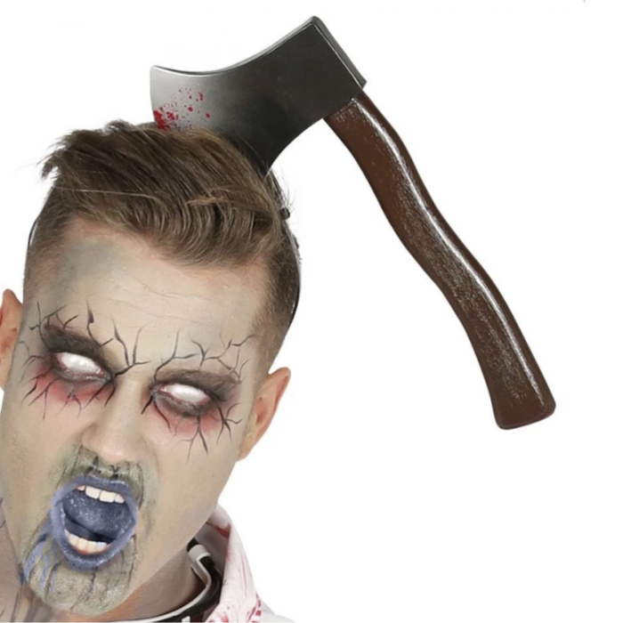 Pandebånd med blodig økse