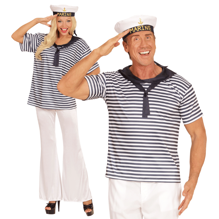 Matros kostume – unisex