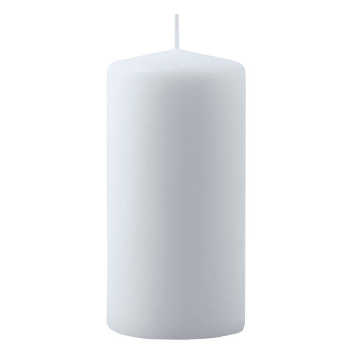 Bloklys hvid 1x – 6×12 cm