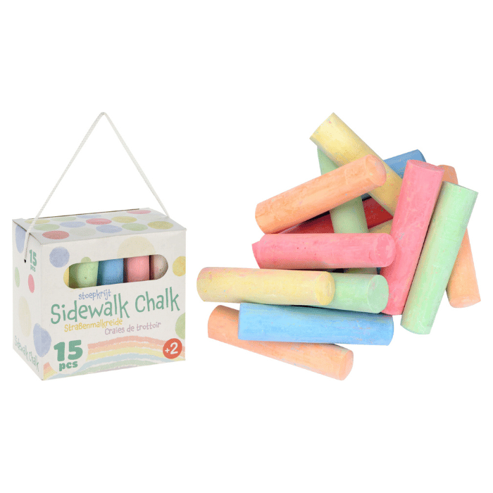Jumbo kridt pakke 15x – 10cm