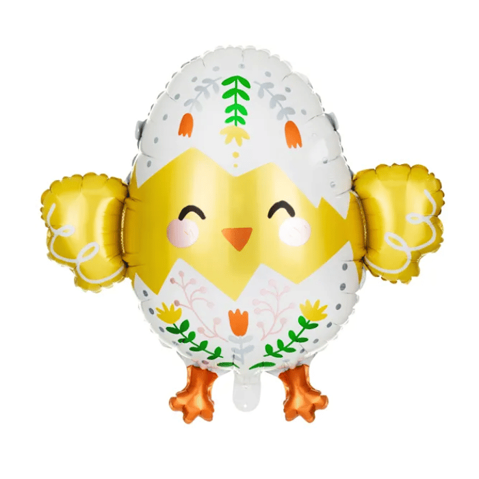 Påskekylling folie ballon 78x64 cm