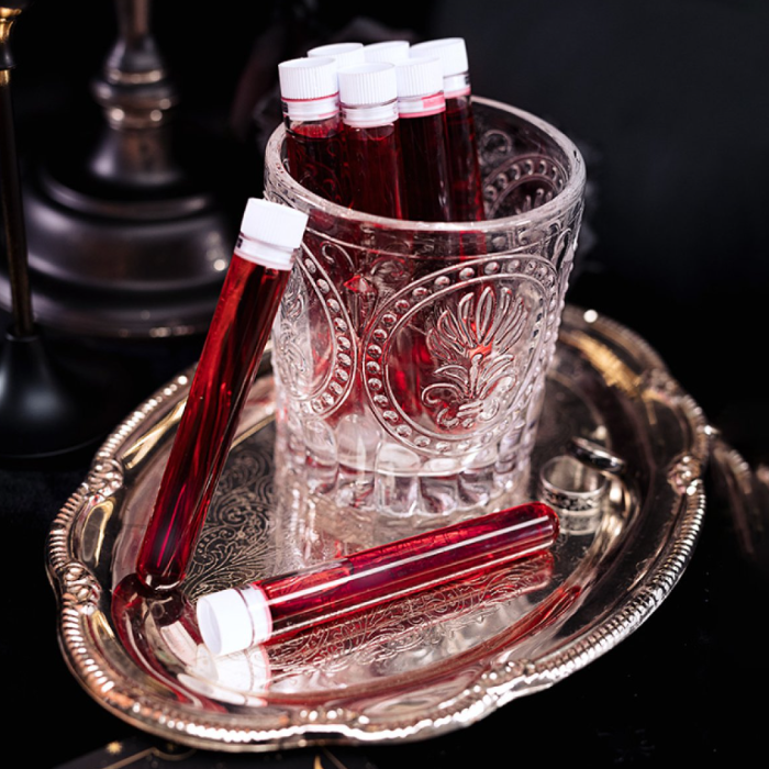 Reagensglas 10x med prop