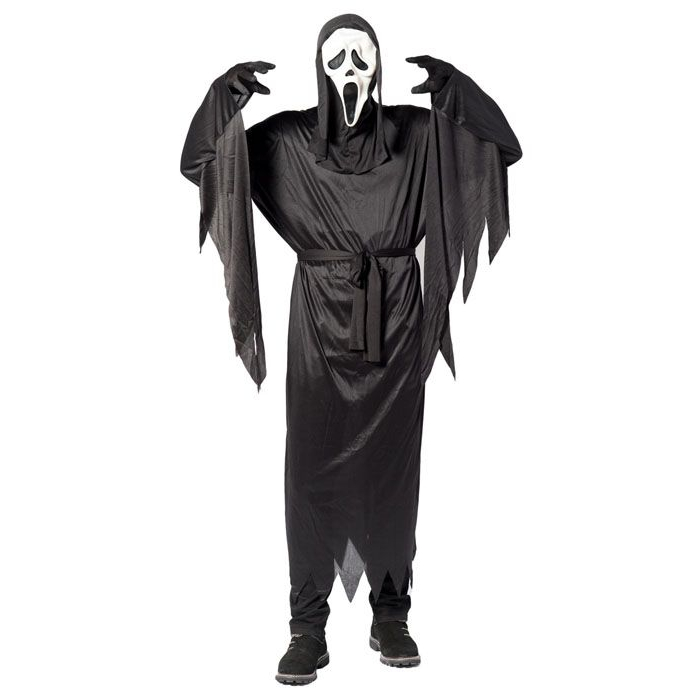 Køb Scream kostume one-size - Pris 149.00 kr.