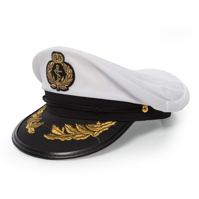 Kaptajn hat deluxe one-size unisex