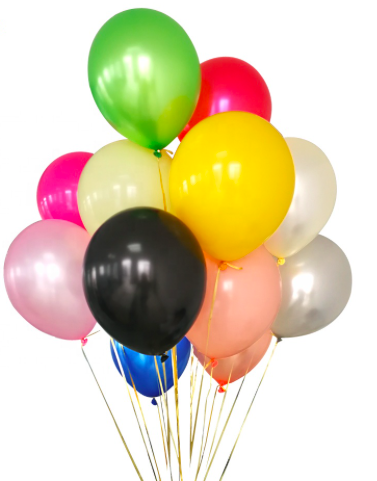 Balloner valgfri farve 10x - 22 cm