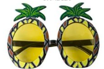 Sjove Sommer Solbriller Ananas
