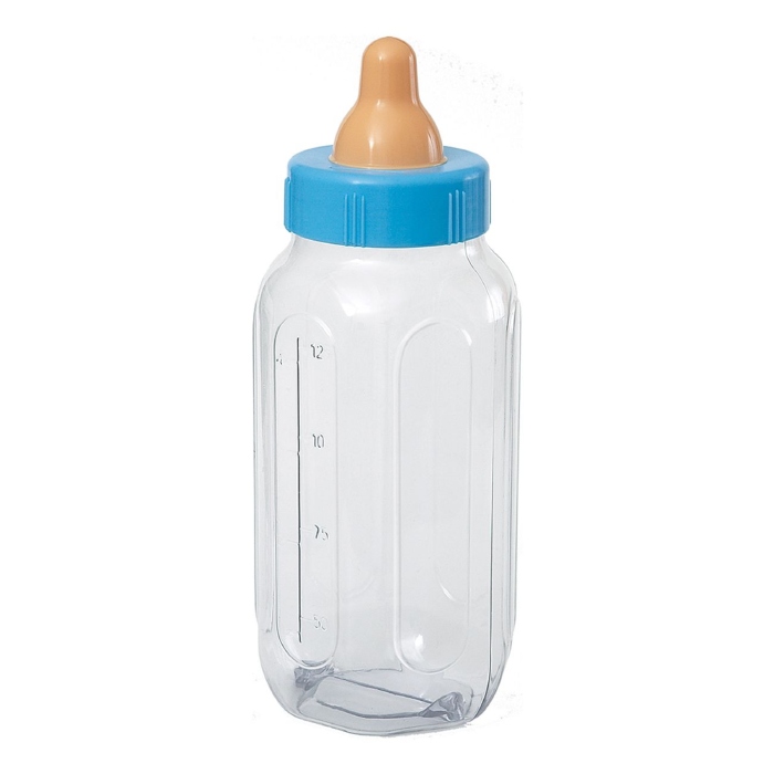 Sutteflaske til babyshower Blå