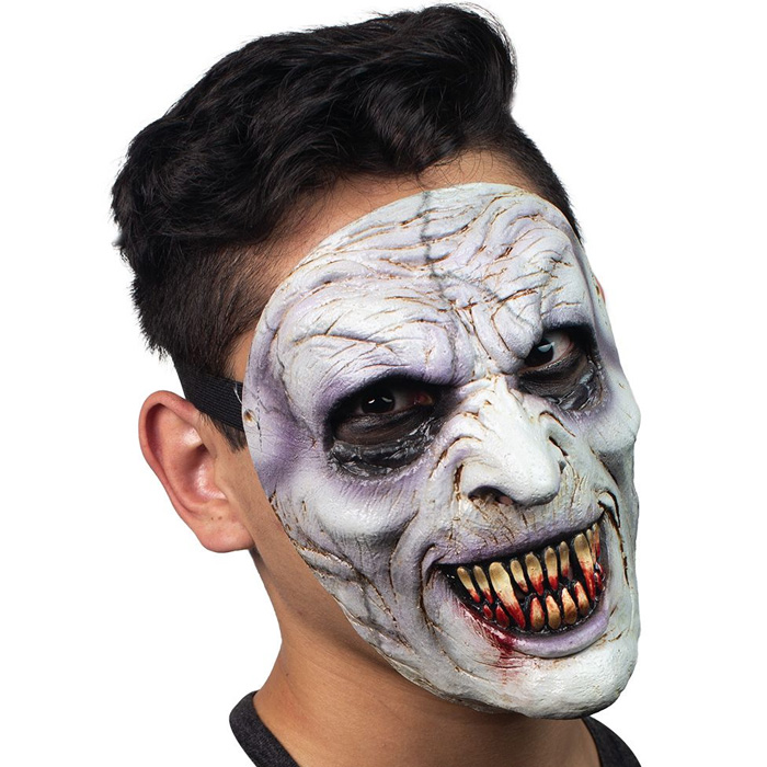 Uhyggelig halloween vampyr maske
