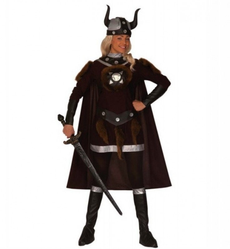 Billede af Viking kostume damer