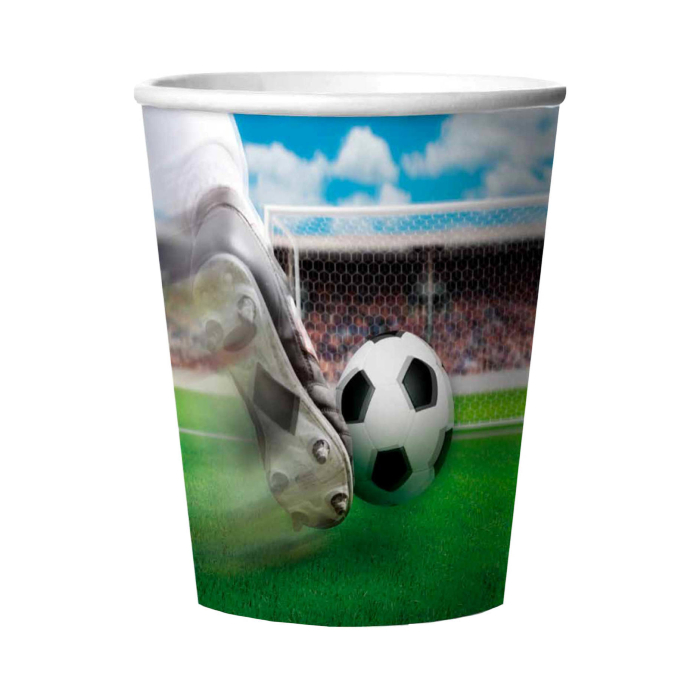 Fodbold papkrus 3D 4x - 266 ml